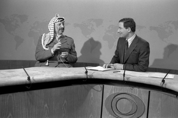 Yassir Arafat im ZiB2-Studio