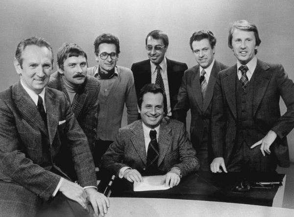 Die ZiB2-Redaktion um 1980