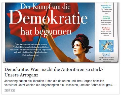 Ausschnitt aus dem ZEIT-Artikel