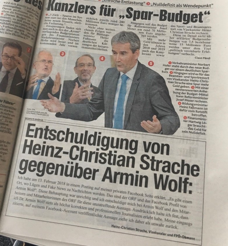 Seite 3 Kronenezeitung 14.3.18