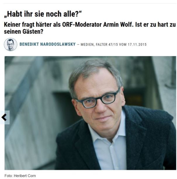 Wie hart darf ein Interview sein? › Blog von Armin Wolf