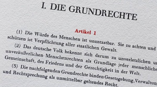 Art. 1 Grundgesetz