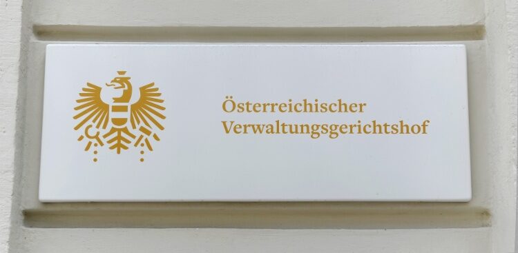 Türschild VwGH