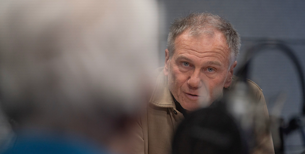 A. Wolf und B. Coudenhove im Ö1-Studio