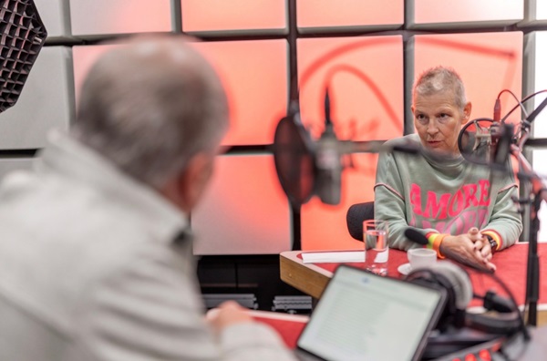 Andrea Kdolsky im Ö1-Studio